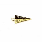 1960's / 70's Red Yellow Silvertone Lafayette High School Charm Unbranded