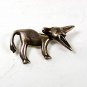 Vintage Mexican Silver Donkey w/ Moveable Head Brooch 81516