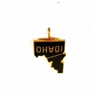 1960's / 70's Black & Goldtone Idaho Charm Unbranded 32116