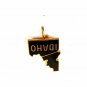 1960's / 70's Black & Goldtone Idaho Charm Unbranded 32116