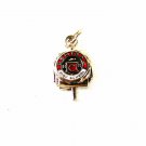 1960's-70's Silvertone Red Central High School Charm Key Unbranded 32116