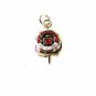 1960's-70's Silvertone Red Central High School Charm Key Unbranded 32116