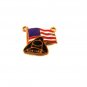 1776-1976 American Flag Patriot Black Hat Charm Unbranded 32116