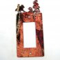 Cowboys Rodeo Calf Roping Double Rocker Outlet Cover Plate by Steel Images B