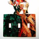 Bear Triple Light Switch Cover Plate Steel Images Made in USA 02161511111W