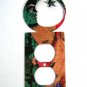 Large Man In Moon Double Outlet Cover Plate by Steel Images USA 52815f