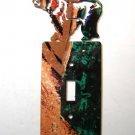 Bear Single Light Switch Cover Plate Steel Images Made in USA 02161511111Z