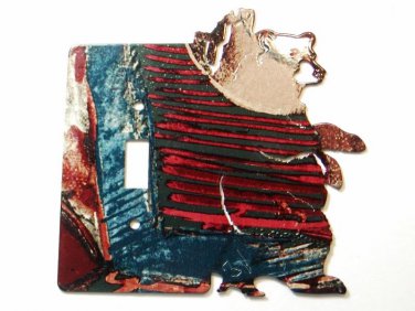 Bear Single Light Switch Cover Plate LaZart 02161511111W