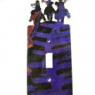 3 Cowboys 3 Horses Single Light Switch Cover Plate by Steel Images USA 42315