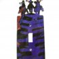 3 Cowboys 3 Horses Single Light Switch Cover Plate by Steel Images USA 42315