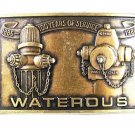 100 Years Of Service 1886 - 1986 WATERHOUS Belt Buckle 8816