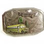 Vintage AL School Bus Car Belt Buckle By HOOK FAST REG US PAT. OFF. 32217