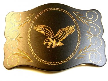 Vintage American Eagle In Flight  Belt Buckle mmm