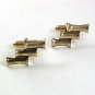 Vintage Goldtone Bamboo Cufflinks 53017