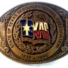 Official Vintage Texas Sesequicentennial 1836 - 1936 Belt Buckle