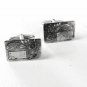 Sterling Silver Monogrammable Cufflinks By FORSTNER 41216