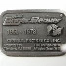 1950-1978 General EAGER BEAVER Belt Buckle by HIT LINE USA. 112015