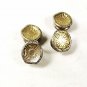 Edwardian / Art Deco Gold Tone Kum A Part Cufflinks By B&W Co 81516