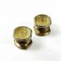 Edwardian / Art Deco Gold Tone Kum A Part Cufflinks By B&W Co 81516