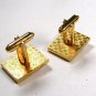Goldtone Green Faux Pearls Cufflinks Unbranded 10415