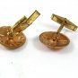 Pink Blue Goldtone Rhinestone Cufflinks 31417