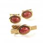 Goldtone Cufflinks & Tie Clasp Unbranded 42716a