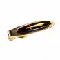 Silvertone Red Goldtone Sword Tie Clasp Unbranded 32116