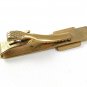 Vintage Goldtone Buck Deer Tie Clasp 9517