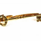Vintage Goldtone Key Tie Clasp By HICKOK U.S.A. 42816