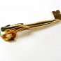 Vintage Goldtone Key Tie Clasp By HICKOK U.S.A. 42816