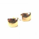 Vintage Gold Tone Cufflinks Unbranded 53116