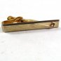 Vintage Gold Tone & Pink Tie Clasp By SWANK 52116
