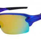 Matrix S713M Prescription Sports Sunglasses - Metallic Blue
