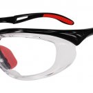 Fusion Toledo Prescription Safety Glasses Black - ANSI Z87.1 Certified Stamped