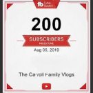 YOUTUBE SUBSCRIBERS  200SUBS *