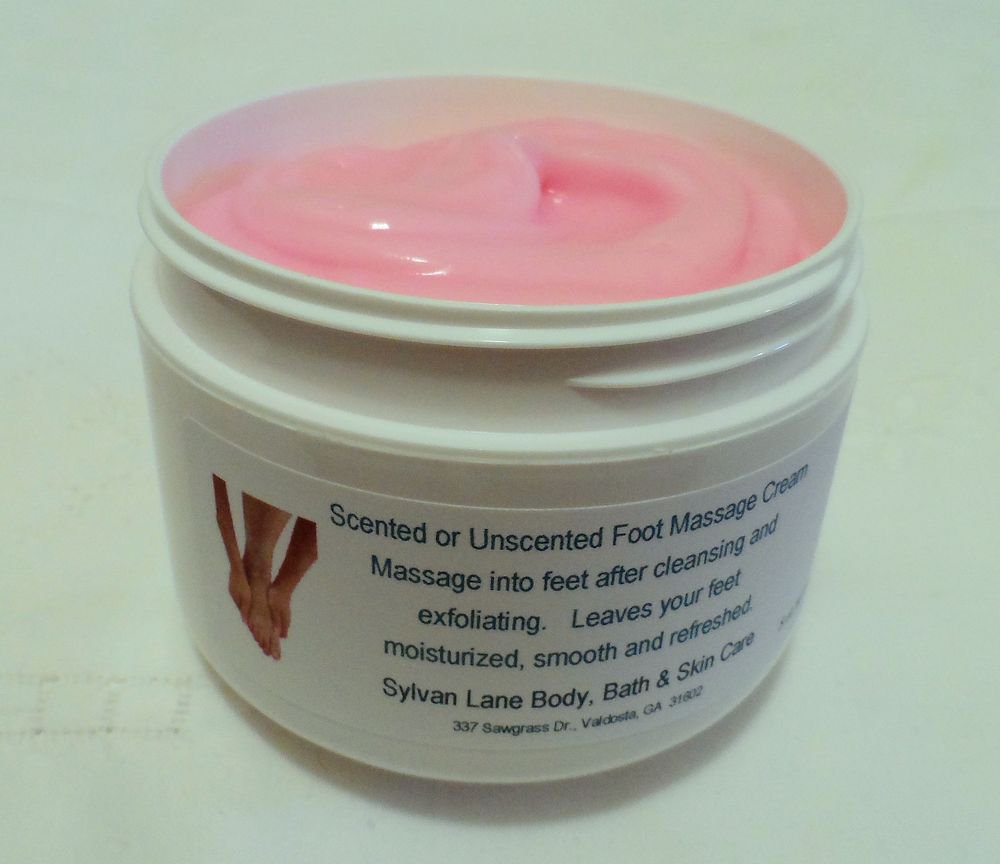 Unscented Moisturizing Foot Massage Cream 8oz