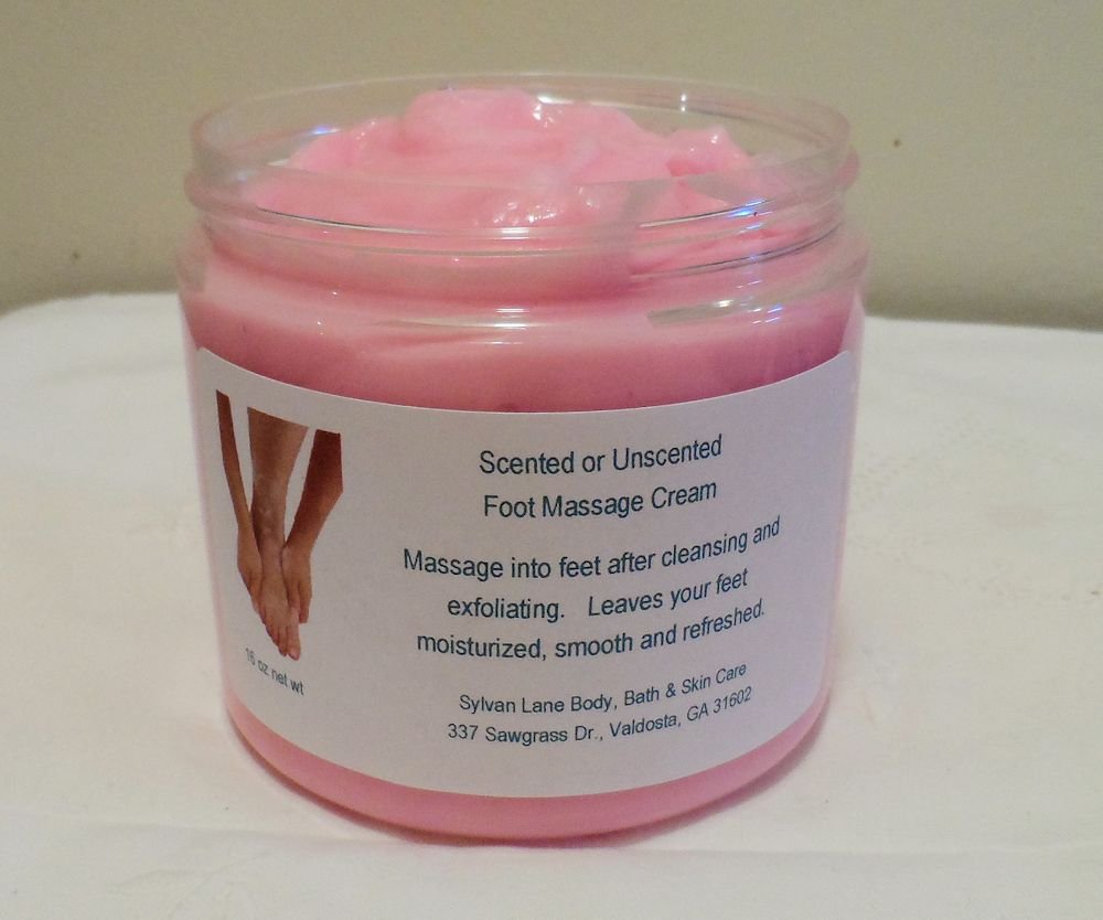 Moisturizing Foot Massage Cream 16oz Choice Of Fragrance
