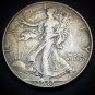 1943 Walking Liberty Half Dollar (F)