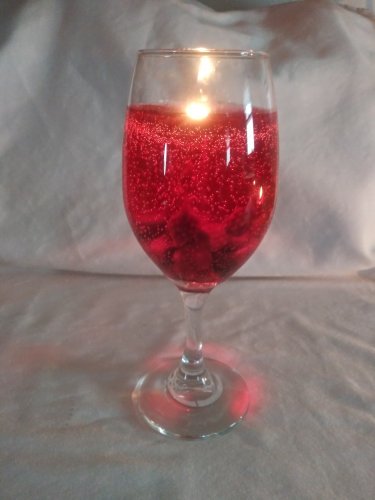 10 ounce Wine Glass candle