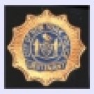 NYPD Lieutenant Shield Badge breast bike shirt patch