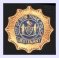 NYPD Lieutenant Shield Badge breast bike shirt patch