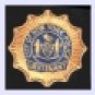 NYPD Lieutenant Shield Badge breast bike shirt patch