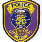 Clinton Police Shoulder Patch- Connecticut