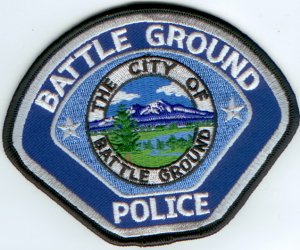 Battle Ground Police Shoulder Patch-Washington State WA