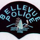 Bellevue Police Department Shoulder Patch Silver-WA