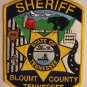 Blount county sheriffs tennessee police department shoulder patch