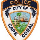 Cape coral florida police department shoulder patch