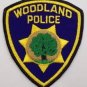 Woodland Police Department uniform shoulder patch