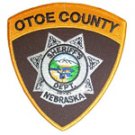 Otoe County Sheriffs Department uniform shoulder patch