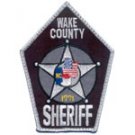 Wake County North Carolina Sheriffs Department Police uniform Shoulder patch